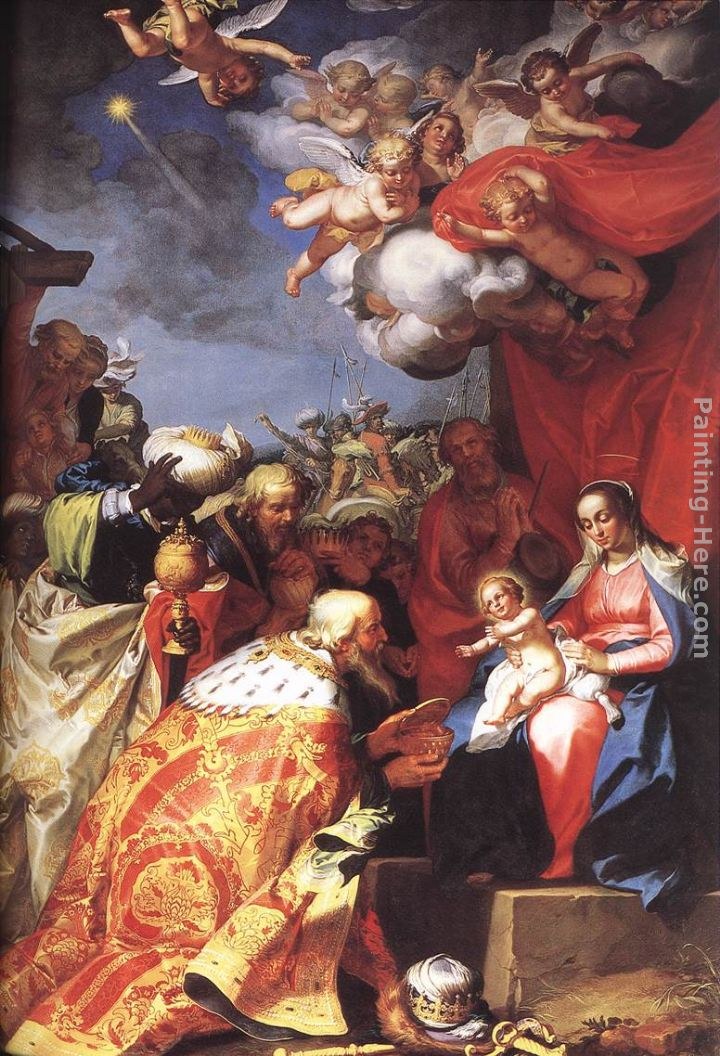 Abraham Bloemaert Adoration of the Magi